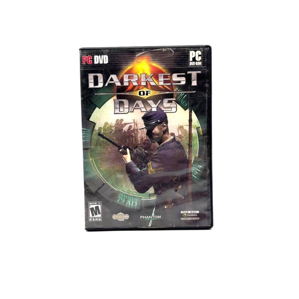 Darkest Of Days PC Game DVD-ROM M-Rated Time-Travel Shooter By Phantom